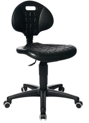 Topstar Werkdraaistoel | wielen | polyurethaanschuim zwart | 410-540 mm | 1 stuk - 72220 PUOH 72220 PUOH Topstar Werkdraaistoel | wielen | polyurethaanschuim zwart | 410-540 mm | 1 stuk - 72220 PUOH 72220 PUOH