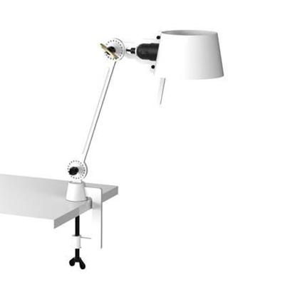 Tonone Bolt Desk 1 arm Small Bureaulamp met tafelklem - Wit