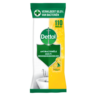 Dettol Power & Fresh Multi-Reinigingsdoekjes Citrus Maxi Dettol Power & Fresh Multi-Reinigingsdoekjes Citrus Maxi