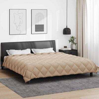 Winter Dekbed Taupe 240 x 200 cm Microfiber