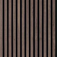 Silentlines lattenwand walnoot - 2600x526x22mm - thumbnail