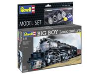 Revell modelbouwpakket - big boy locomotive 1:87 - 233dlg - incl. basiskleuren verf - thumbnail