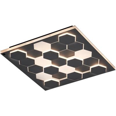 LED Wandlamp - Cinque Cifavo - 1 Lichtpunt van 40 Watt - Dimbaar - Aanpasbare Lichtkleur - Mat Zwart - Metaal