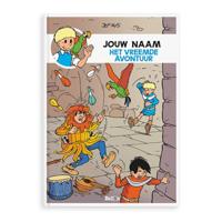 Persoonlijk stripboek - Jommeke 'Het vreemde avontuur' (Hardcover) - thumbnail