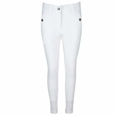 Mondoni Exclusive II kinder rijbroek wit maat:152