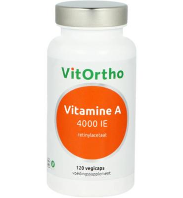 Vitortho Vitamine A 4000ie Capsules Vitortho Vitamine A 4000ie Capsules