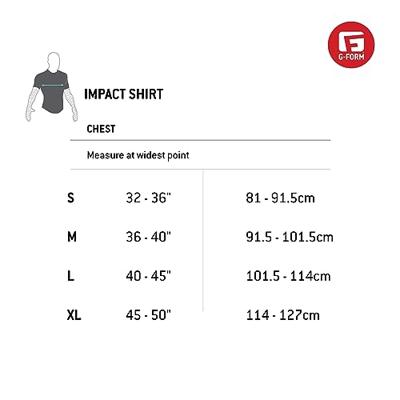 G-FORM Chest protect. mx 360 impact shirt size xs