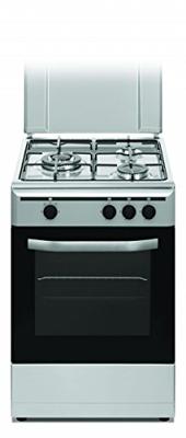 Gasfornuis Vitrokitchen CB5530IB BUT Staal (50 x 55 CM) 3F Gasfornuis Vitrokitchen CB5530IB BUT Staal (50 x 55 CM) 3F