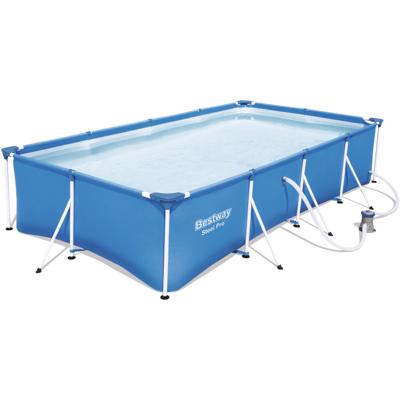 Bestway Zwembad rechthoek steel pro L400 x B211 x H81cm