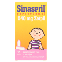 Sinaspril Paracetamol 240mg Zetpillen - thumbnail