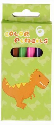 LG-Imports Kleurpotloden dino, 6st.