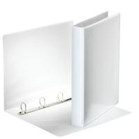 Esselte personaliseerbare ringmap, rug van 6,3 cm, 4 D-ringen van 40 mm, wit - thumbnail