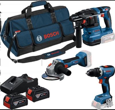 Bosch Professional Accu combiset 3-delig 18V 4.0Ah in tas - 0615A50094
