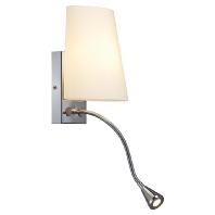 SLV Coupa FlexLed 149452 Wandlamp G9 43 W Halogeen Zilver-grijs, Wit SLV Coupa FlexLed 149452 Wandlamp G9 43 W Halogeen Zilver-grijs, Wit