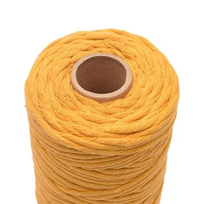 Vaessen Creative • macramé touw 3mmx100m okergeel