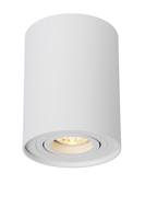 Lucide TUBE - Plafondspot - Ø 9,6 cm - 1xGU10 - Wit - thumbnail