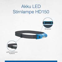 AS Schwabe Hoofdlamp LED werkt op een accu 150 lm - thumbnail