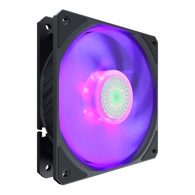 Cooler Master mfx-b2dn-18npc-r1 sickleflow 120 rgb, 4-pin, 120mm, rifle, 650-1800 rpm, 8 - 27 dba