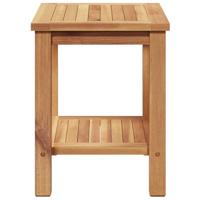 Salontafel Bruin 50 x 35 x 45 cm Massief teakhout - thumbnail