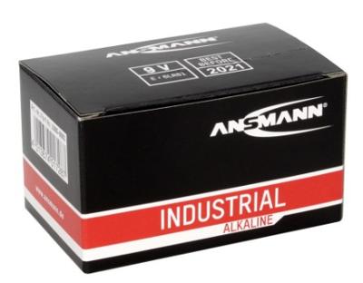 Ansmann 9V Industrial Alkaline 10x - thumbnail