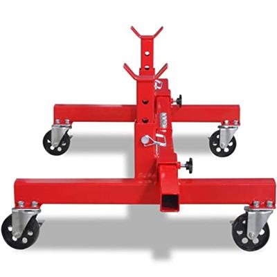 VidaXL Mobiele assteunpoot rood VidaXL Mobiele assteunpoot rood