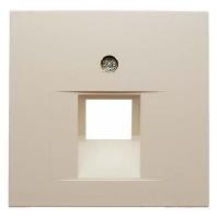 Centraalplaat UAE doos 1 x RJ45 Berker S1 creme 14078982 - thumbnail