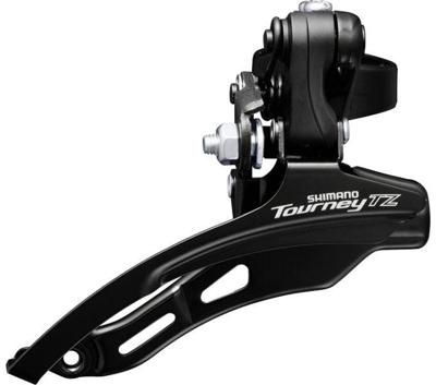 Shimano voorderailleur 6/7-speed tourney tz fd-tz510 down swing met hoge klem ø31,8 mm 48t