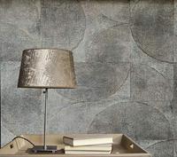 Noordwand behang vintage deluxe graphic circle look grijs en bruin - thumbnail