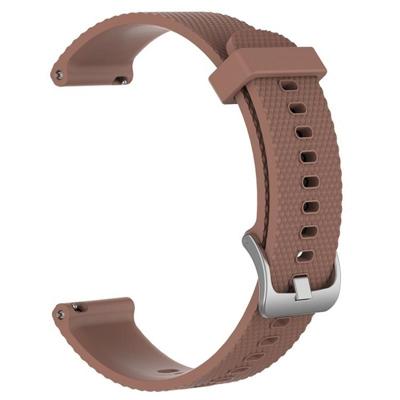 Slimme horloge siliconen polsband horlogeband voor POLAR Vantage M 20cm (bruin)