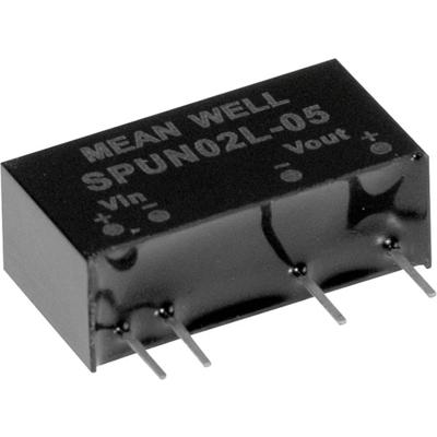 MEAN WELL SPUN02N-12 DC/DC-converter 167 mA 2 W Aantal uitgangen: 1 x Inhoud 1 stuk(s)