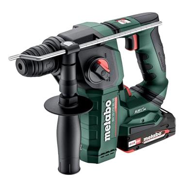 Metabo BH 18 LTX BL 16 Accu-boorhamer | 18 V | 2 x 2.0 Ah Li-Power, SC30 | In metaBox - 600324500 - thumbnail