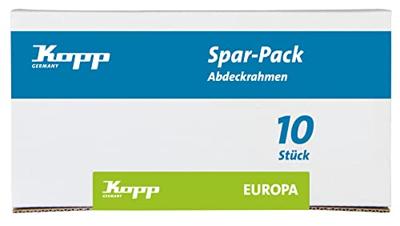 Kopp 401513015 Frame 1-voudig Europa Arctisch-wit, Mat 10 stuk(s)