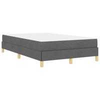 Boxspring bed Taupe, Bruin 120 x 190 cm Stof, Engineered Hout - thumbnail