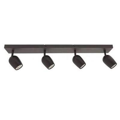 Freelight Spot Trova 4 lichts L 75 cm zwart