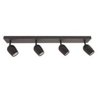 Freelight Spot Trova 4 lichts L 75 cm zwart - thumbnail