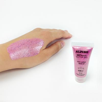 Make-up voor Kinderen Alpino Gel Purpurine Roze