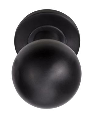 Formani Basics LB501V voordeurknop vast op rozet - PVD gunmetal