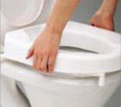 Verhoogingsdop toiletzitting met klep Etac HI-Loo 10 cm