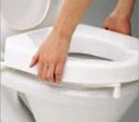 Verhoogingsdop toiletzitting met klep Etac HI-Loo 10 cm - thumbnail
