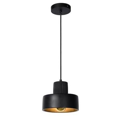 Lucide OPHELIA - Hanglamp - Ø 20 cm - 1xE27 - Zwart