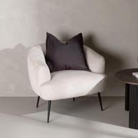 Nohr Fauteuil 'Thornton' Rib, kleur Beige - thumbnail