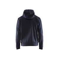 Blåkläder Hoodie met rits 33632526 | Donker marineblauw/Zwart | Maat XS - 7330509644515 - thumbnail
