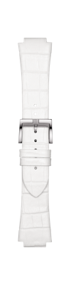 Horlogeband Tissot T1053091601800A Leder Wit 15mm