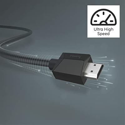 Hama HIGH-SPEED HDMI-KABEL, 4K, CONNECTOR - CONNECTOR, ETHERNET, 5,0 M HDMI kabel Zwart - thumbnail