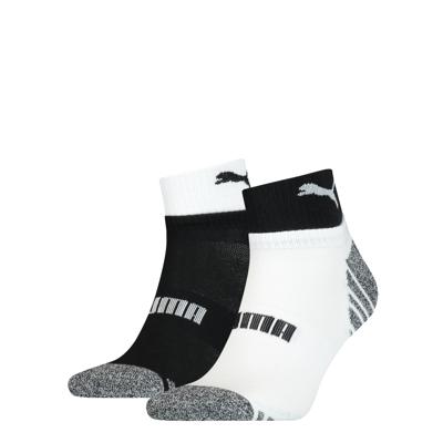 Puma enkelsokken - set van 2 zwart/wit Puma enkelsokken - set van 2 zwart/wit