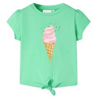 VidaXL Kindershirt 116 lichtgroen - thumbnail