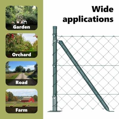 VidaXL Afrasteringspaal groen 25 x 0,6 m (60 x 60 mm gaas) VidaXL Afrasteringspaal groen 25 x 0,6 m (60 x 60 mm gaas)