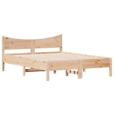 Bedframe zonder matras massief grenenhout 120x200 cm