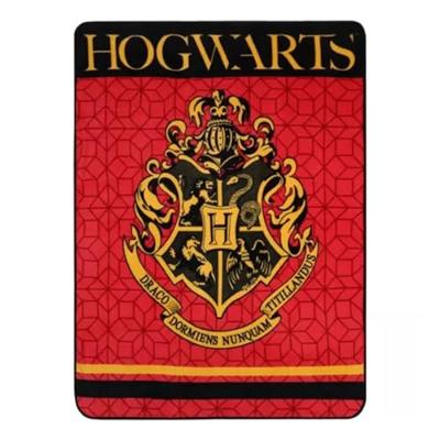 Harry Potter fleeceplaid Hogwarts rood 120x150cm Harry Potter fleeceplaid Hogwarts rood 120x150cm