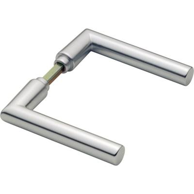 Hoppe deurkrukken - Amsterdam 1400 L-rond haaks - deurdikte 45/55mm - F1